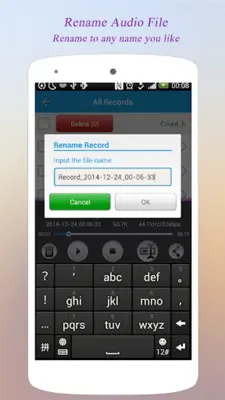 Super Voice Recorder android App screenshot 2