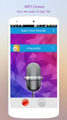 Super Voice Recorder android App screenshot 3