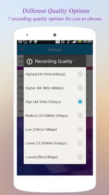 Super Voice Recorder android App screenshot 5